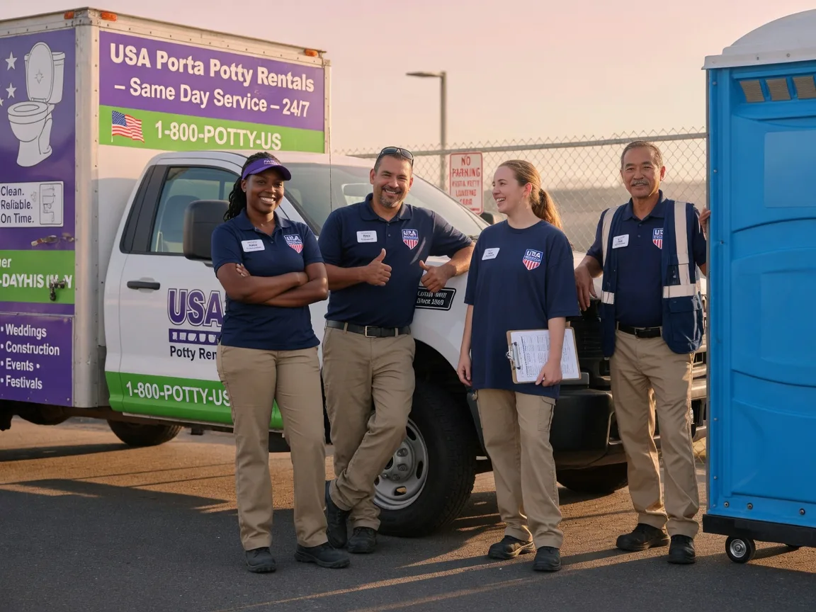 Porta Potty Rental company in Sutter, CA