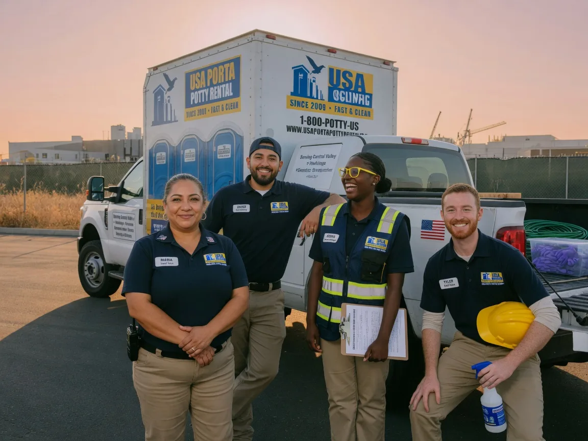 Portable Toilet Rental company in Sutter, CA